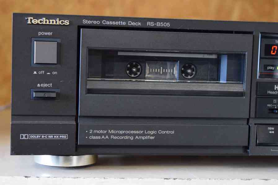 TECHNICS RS-B505 VÝBORNÝ STEREO TAPE DECK CLASS AA - foto 2