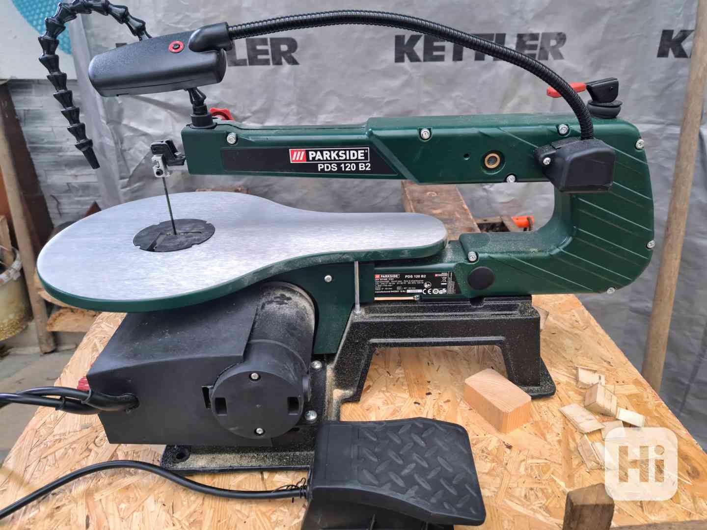 Vyřezávací pila Parkside PDS 120 B2 - foto 1