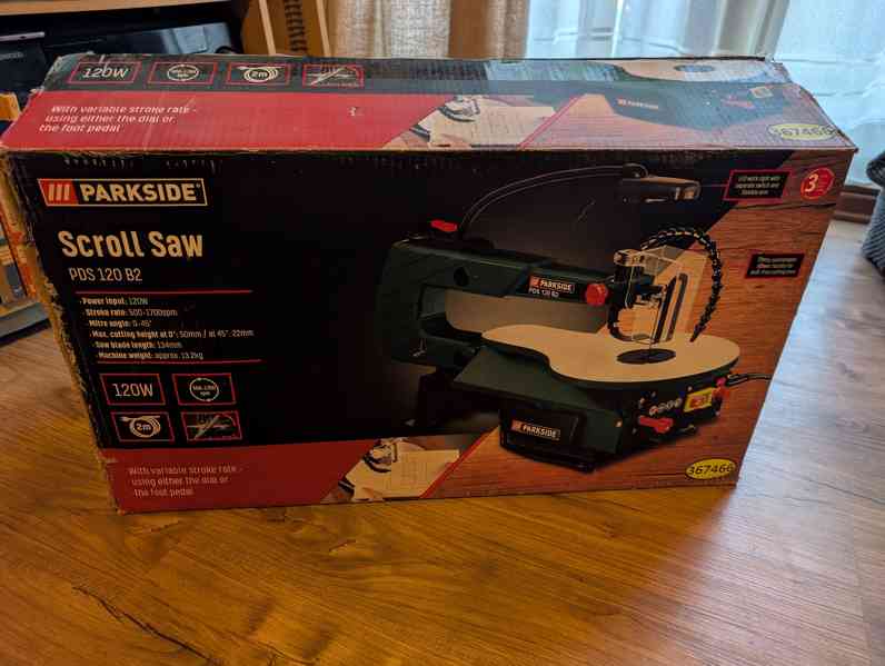 Vyřezávací pila Parkside PDS 120 B2 - foto 2