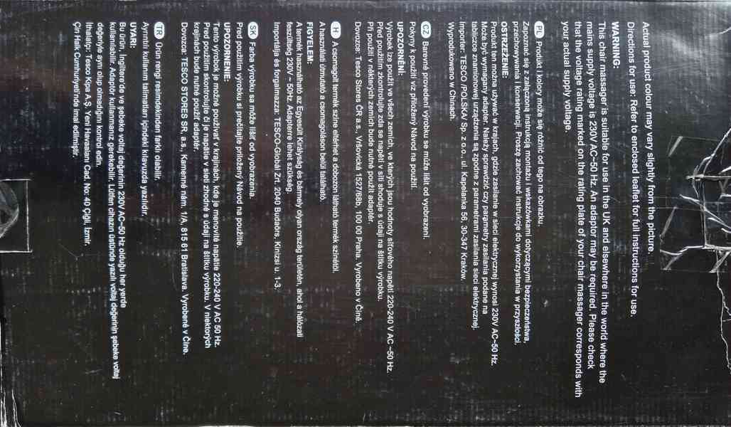 Masážní podložka vibrace + vyhřívání - foto 5