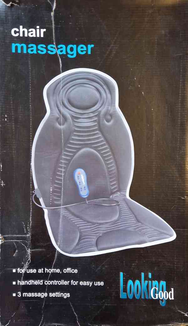 Masážní podložka vibrace + vyhřívání - foto 6