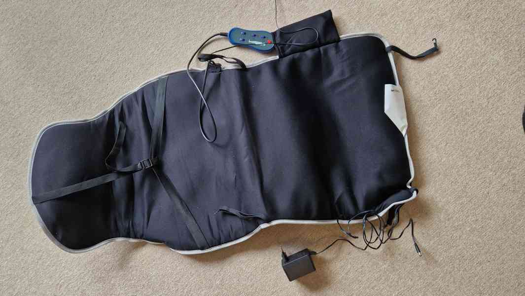 Masážní podložka vibrace + vyhřívání