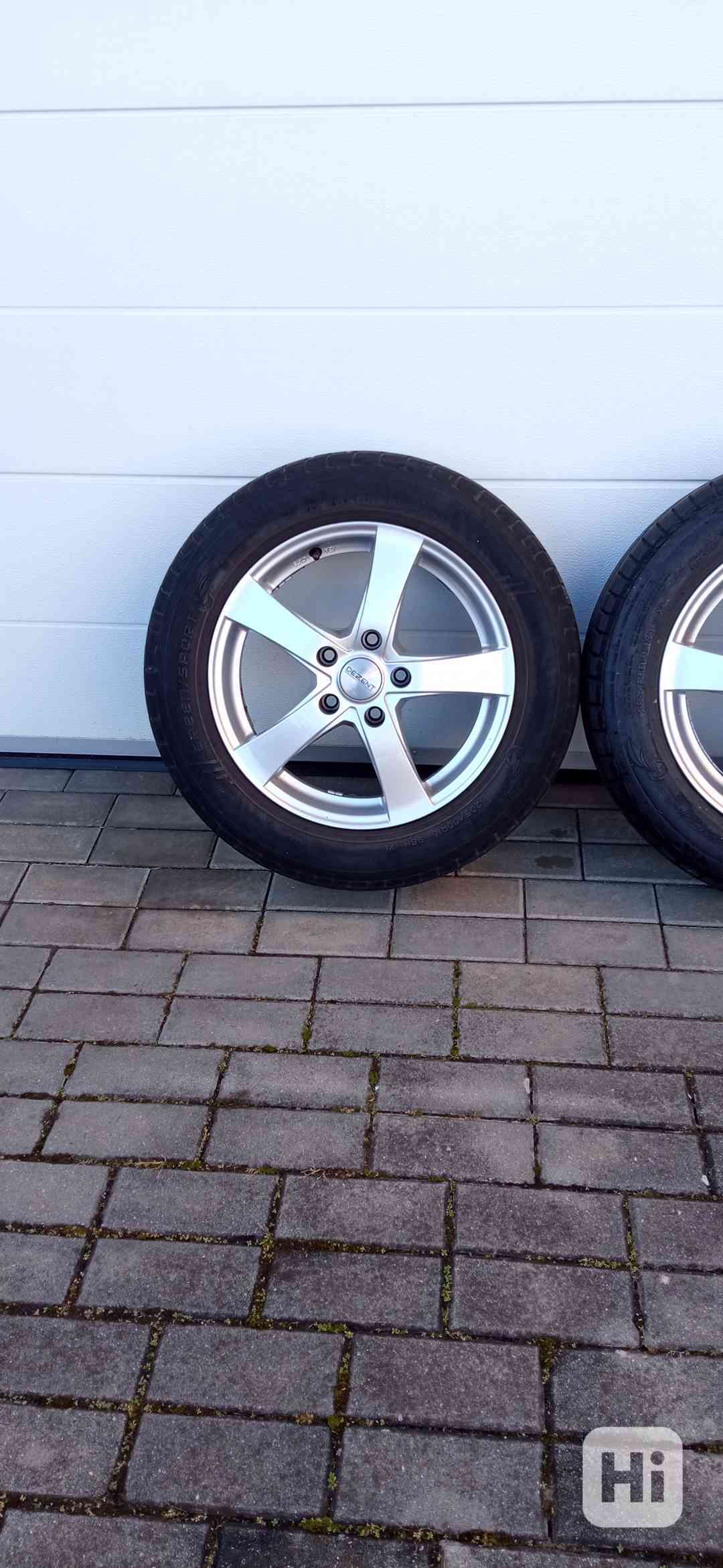 4x kompletní sada ALU DISKY 16" TREZOSA 40 + letní pneu - foto 1