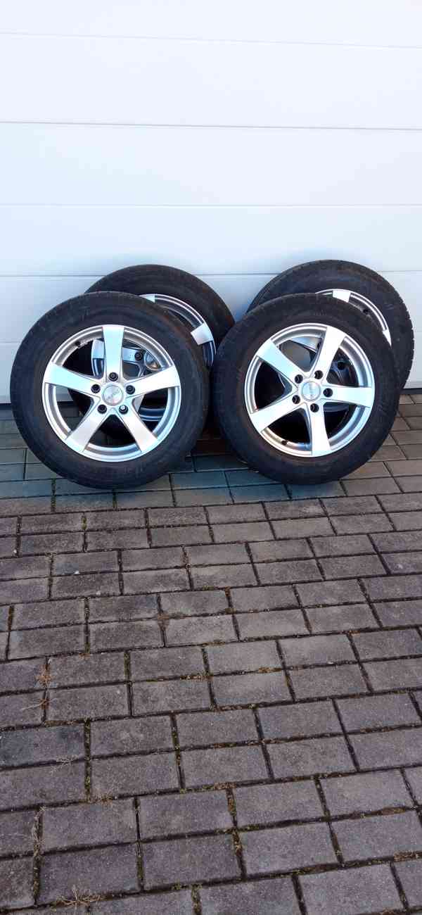 4x kompletní sada ALU DISKY 16" TREZOSA 40 + letní pneu - foto 2