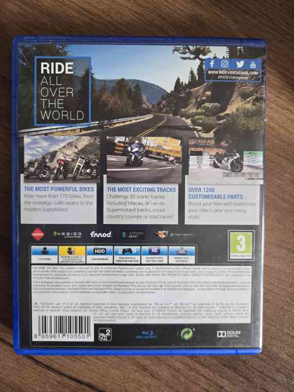 HRA NA PS 4 RIDE 2 - foto 2