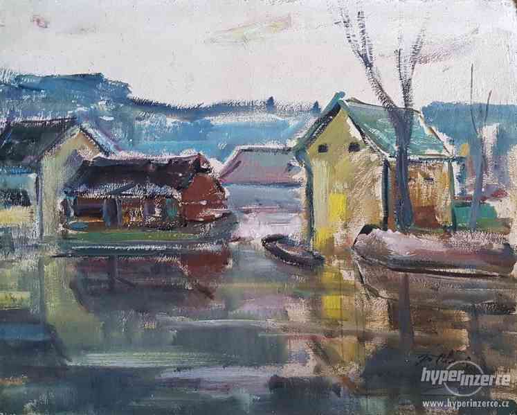 Na břehu - Jan Miroslav Sládek - foto 1