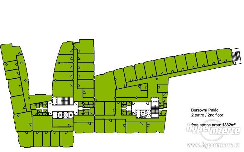 Kanceláře 120 - 500 m2 Burzovní Palác Office Center, Praha 1 - foto 5