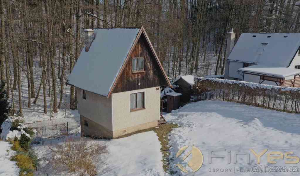 Prodej slunné zahrady s podsklepenou chatkou Stráž nad Nisou - foto 4