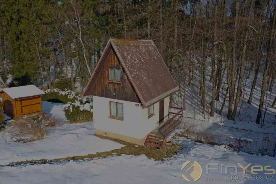 Prodej slunné zahrady s podsklepenou chatkou Stráž nad Nisou - foto 9