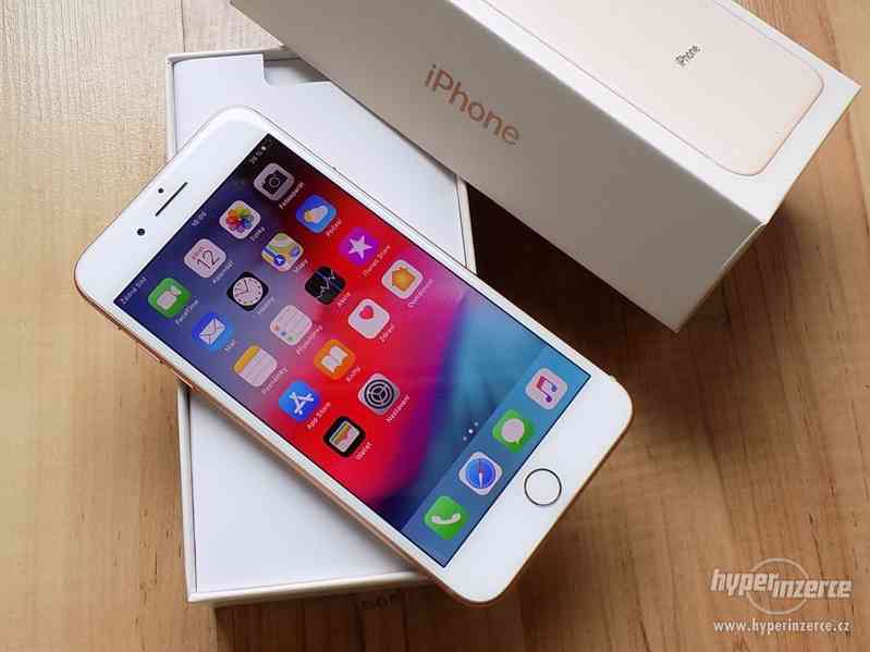 APPLE iPhone 8 PLUS 64GB Gold - ZÁRUKA - TOP STAV - foto 3