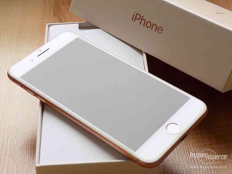 APPLE iPhone 8 PLUS 64GB Gold - ZÁRUKA - TOP STAV - foto 4