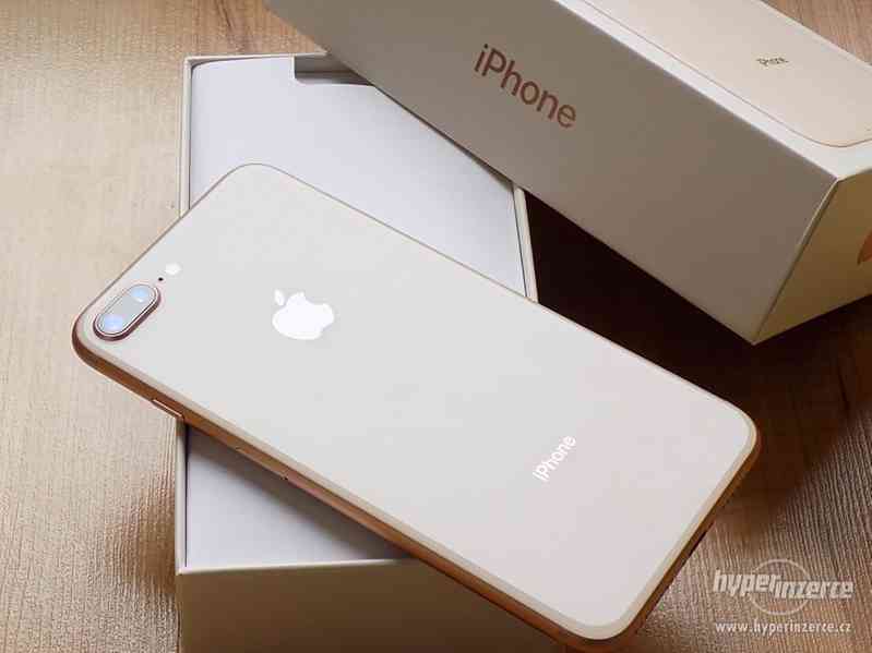 APPLE iPhone 8 PLUS 64GB Gold - ZÁRUKA - TOP STAV - foto 6