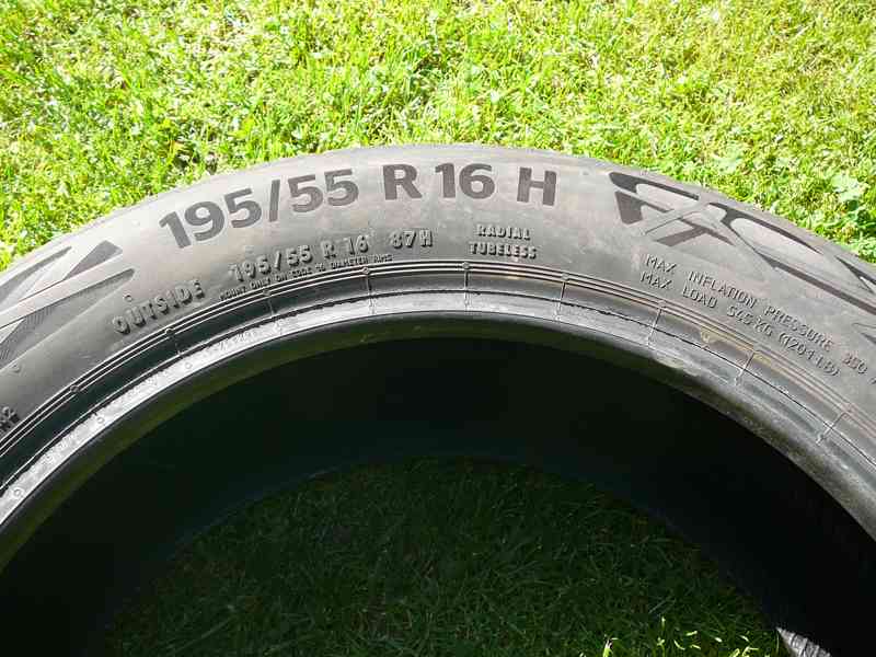 4 x letní pneu Continental EcoContact 6 195/55 R16 