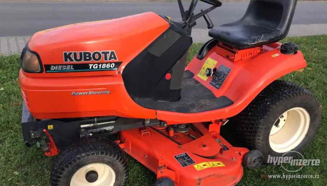 Profi zahradní traktor Kubota 3V, diesel - foto 1