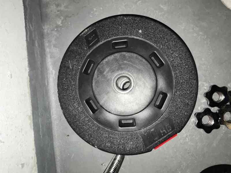 Posilovací lavice se závažím a osami - foto 7