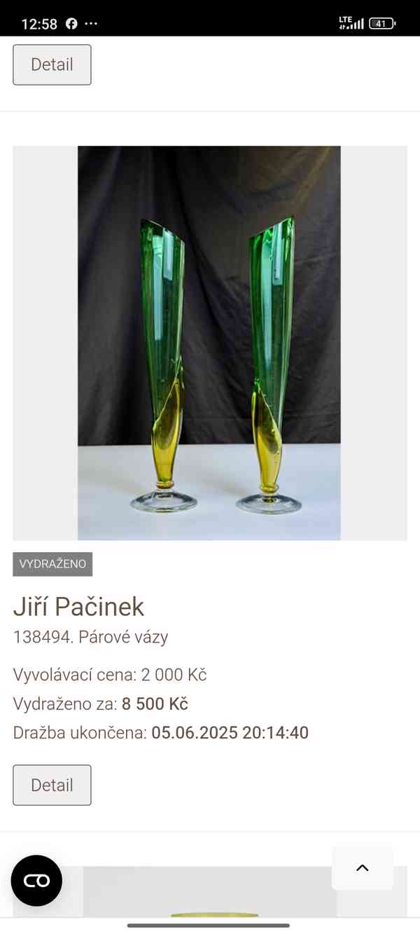 Vázy - Jiří Pačinek ( signalizováno) , Top stav ! - foto 8