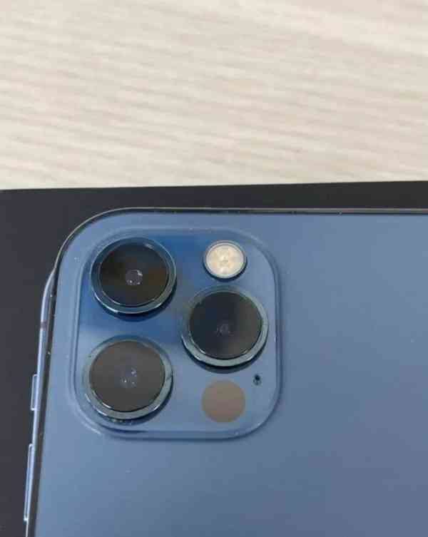 iPhone 12 Pro , 512GB tichomořsky modrá 100% - foto 3