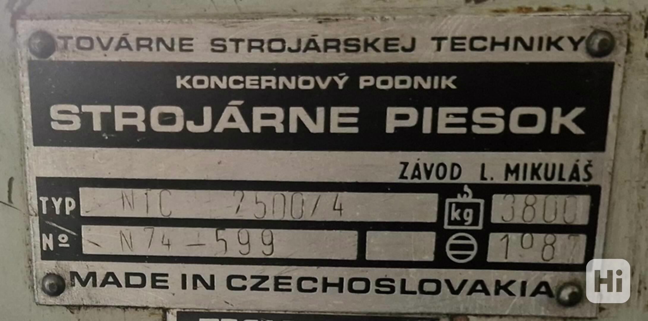 Tabulové nůžky + typ NTC 2500/4mm k.č. 1704 - foto 1
