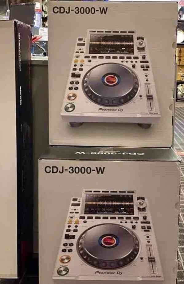 Nový DJ Set 2x Pioneer DJ CDJ-3000-W +1 DJM-900NXS2-W/DJM-A9 - foto 6
