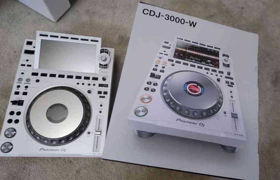 Nový DJ Set 2x Pioneer DJ CDJ-3000-W +1 DJM-900NXS2-W/DJM-A9 - foto 3