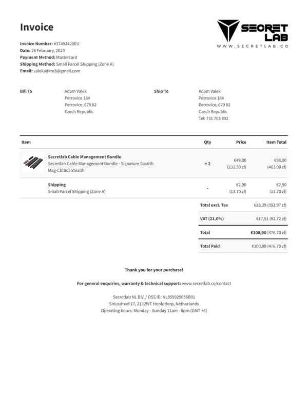 Polohovací stůl Secretlab MAGNUS Pro XL + příslušenství - foto 8