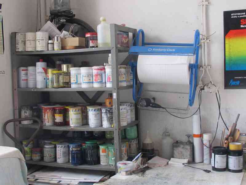 Sítotisková dílna - foto 9