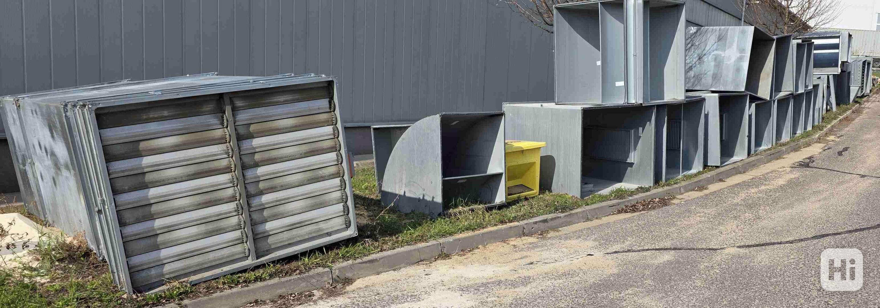 Použitá průmyslová rekuperace s příslušenstvím - foto 1