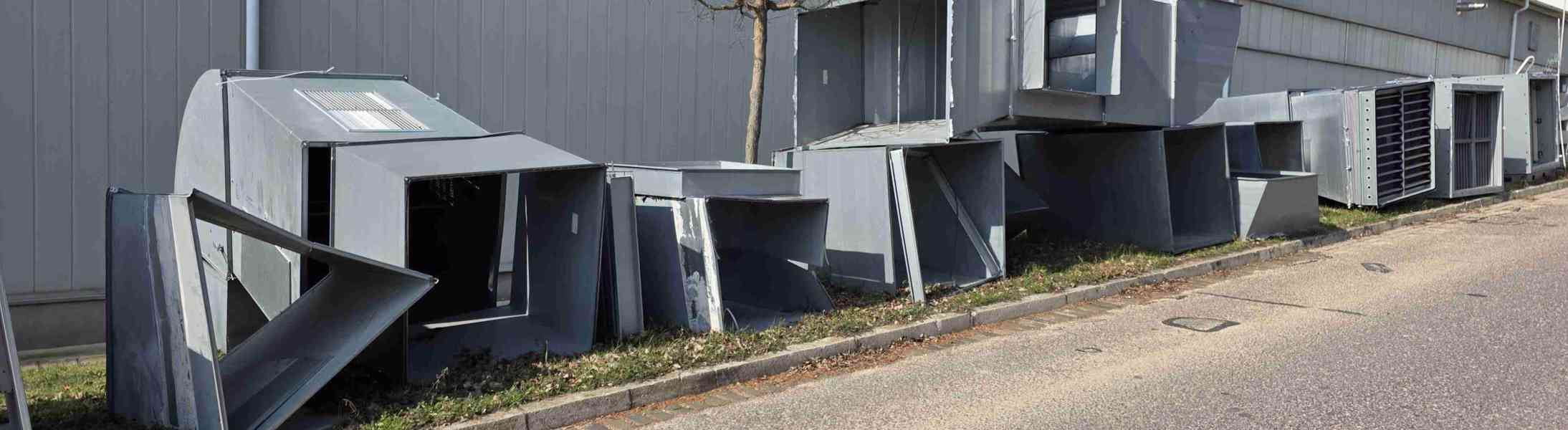 Použitá průmyslová rekuperace s příslušenstvím - foto 2