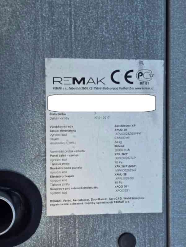 Použitá průmyslová rekuperace s příslušenstvím - foto 12