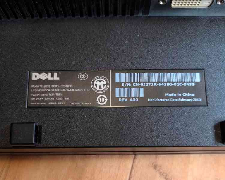 MONITOR Dell E2310Hc  - foto 5