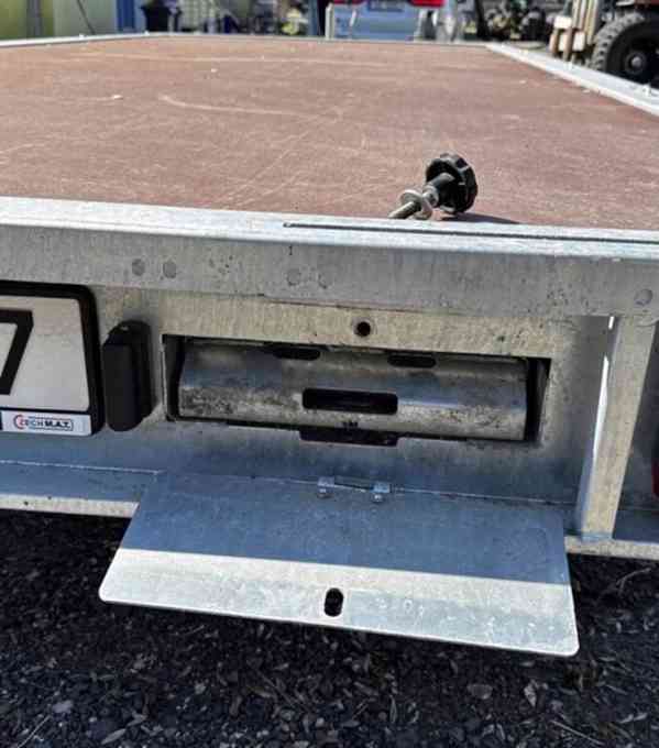 ZÁNOVNÍ 3.5t přívěs plato 3os na 2.7t/5m přepravník plaťák - foto 6