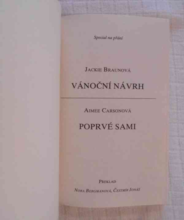 Vánoční návrh / Poprvé sami - Harlequin na přání - 2022 - foto 2