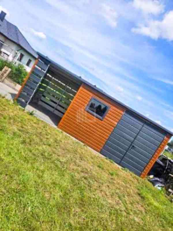 Zahradní domek 4×3 + přístřešek 3×3 - foto 3