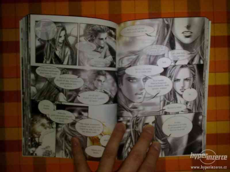 Prodám všechny knihy Twilight (Stmívání), komiks a film. pr. - foto 11
