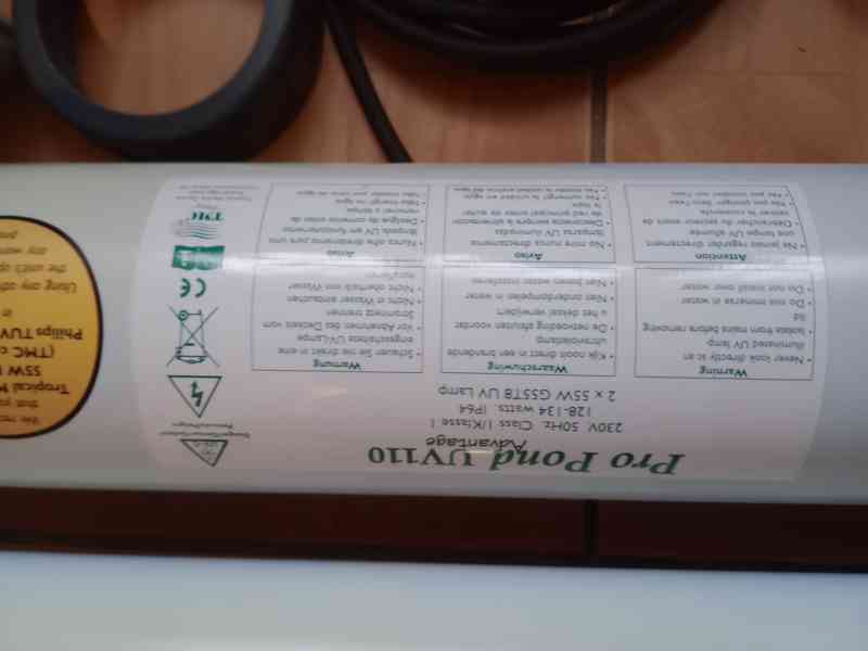 Pro Pond UV 110 W profesionál lampa - foto 2