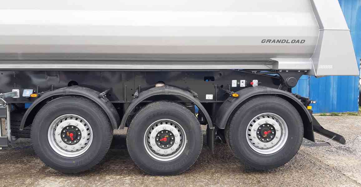 Sklápěcí návěs MEILLER 29 m3 za 6x4 * el.plachta 2x ZVEDAČKA - foto 13