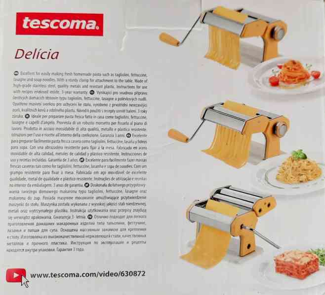 Tescoma Delicia strojek na výrobu těstovin  - foto 2