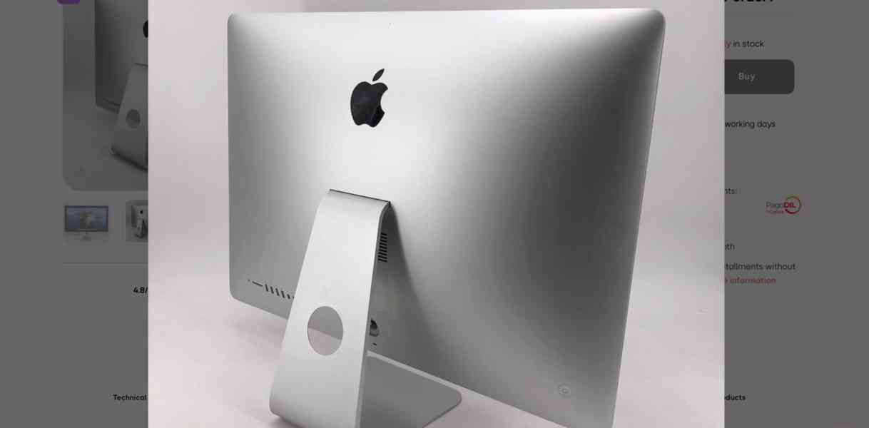 Slim iMac 27 3,6 GHz i5 GeForceGTX 675MX 1GB,1TB - foto 6