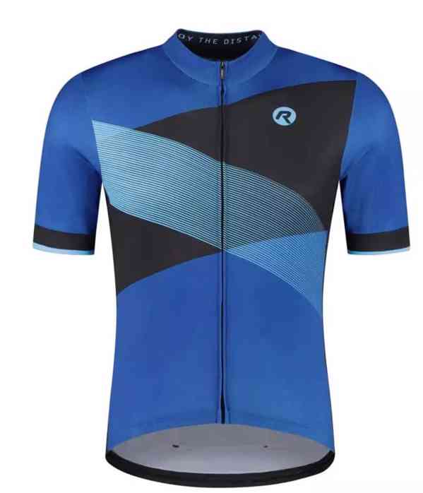 Rogelli GROOVE pánský cyklistický dres, modrý - foto 2