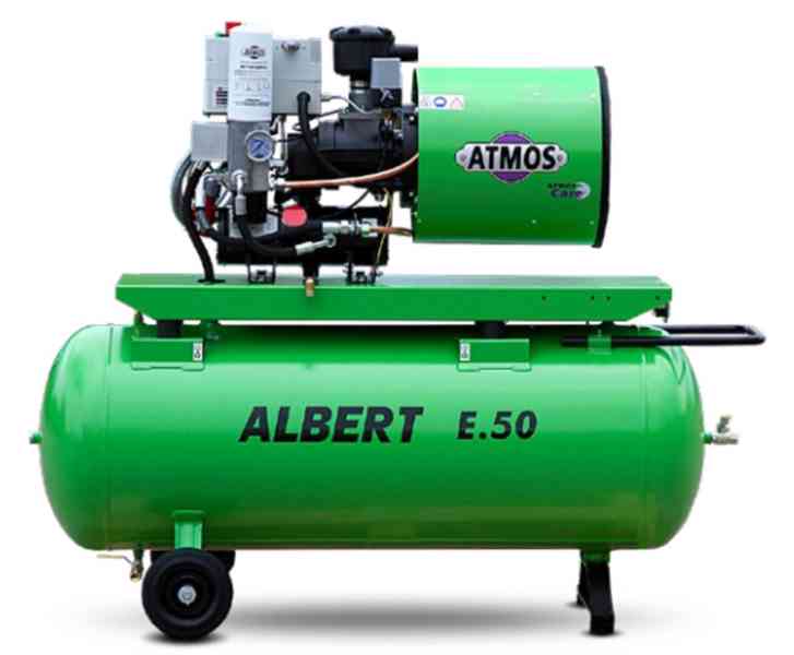 Šroubový kompresor ATMOS ALBERT E.50V - foto 1