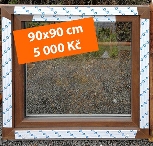 okna 90x90 cm