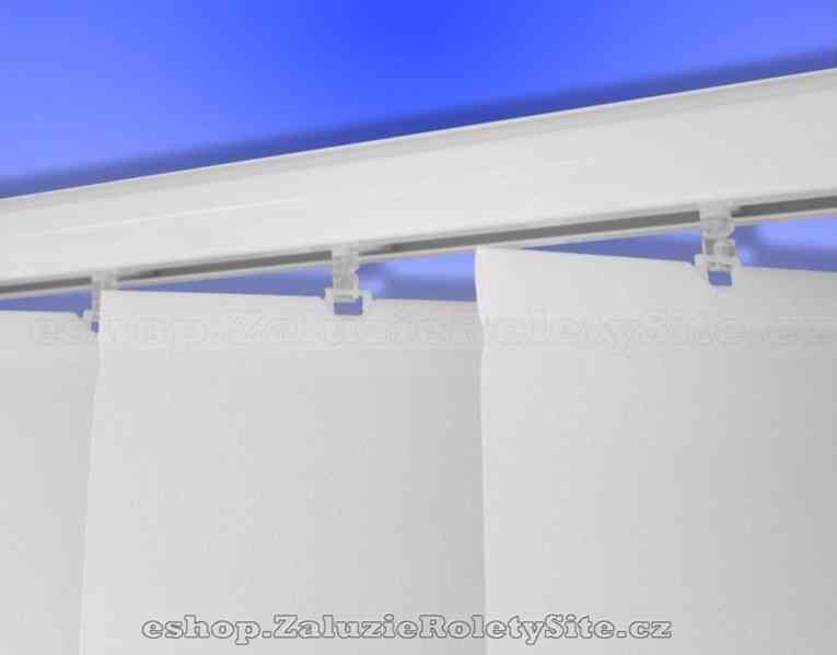 Samostatné látkové lamely šířky 89 mm pro vertikální žaluzie