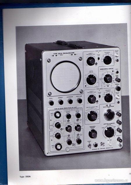 Osciloskop Tektronix 585A čtyřkanálový osciloskop 1963 - foto 1