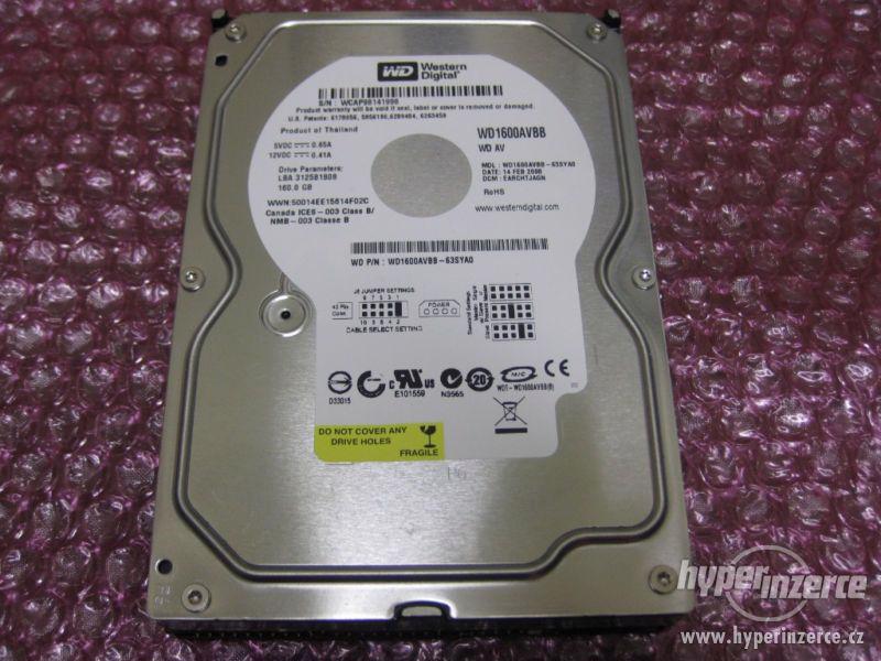 Pevný disk WD 160GB PATA - foto 1