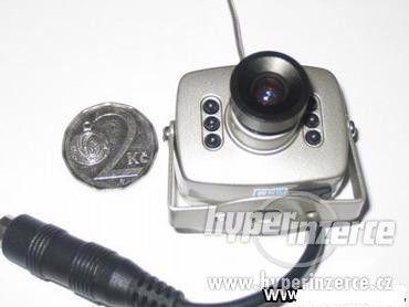 Bezdrátová minikamera videoštěnice se zvukem - dovoz ze zahr - foto 2
