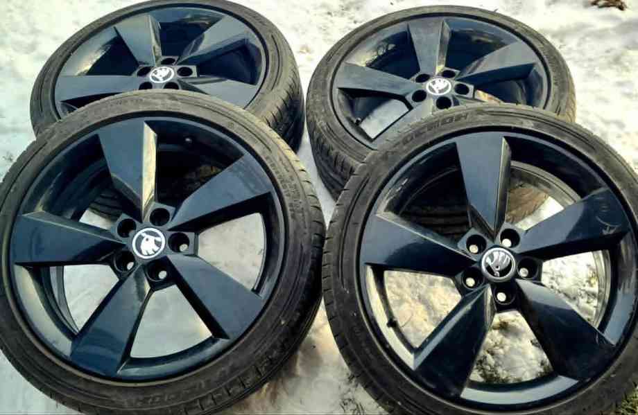 ALU kola Ronal Škoda original, 5x100 - foto 1