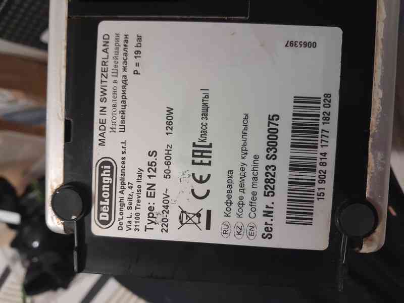 Kapslový kávovar DeLonghi Nespresso - foto 2