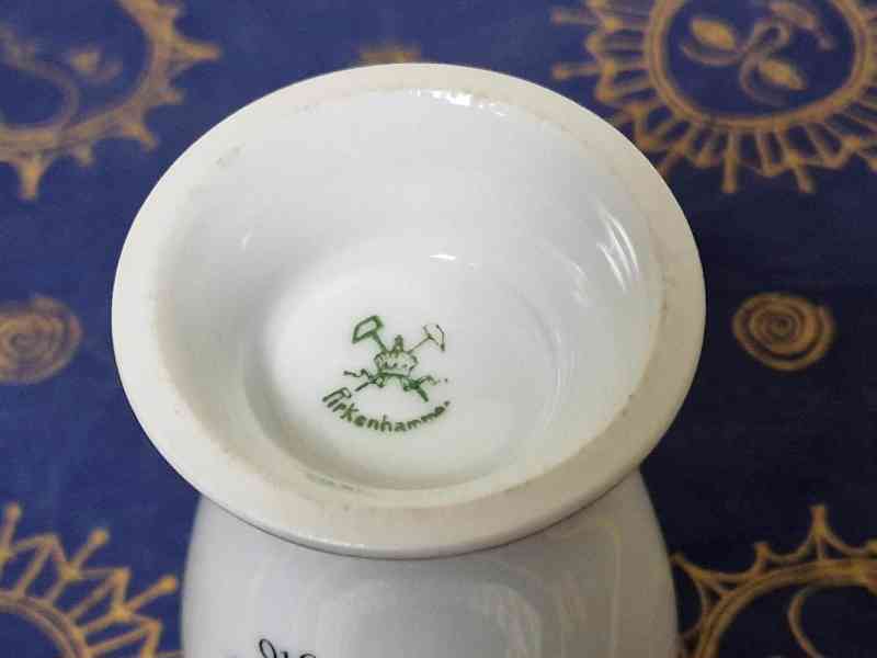 Vojenský  lázeňský Pohárek Hrnek Karlovy Vary Karlsbad 1916 - foto 6