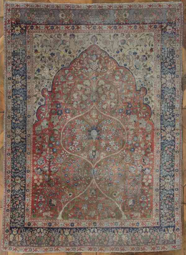 Starožitný koberec Tabriz z 19. století - foto 1