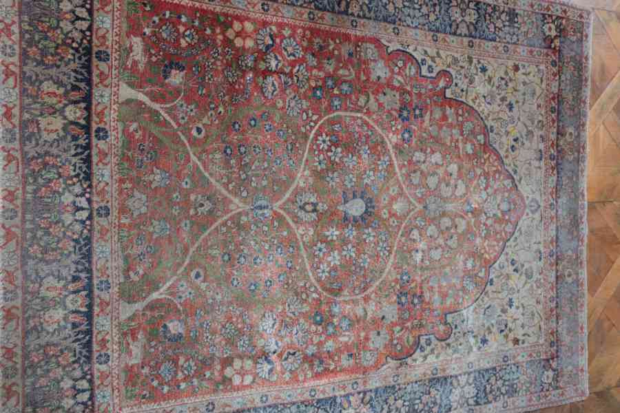 Starožitný koberec Tabriz z 19. století - foto 4